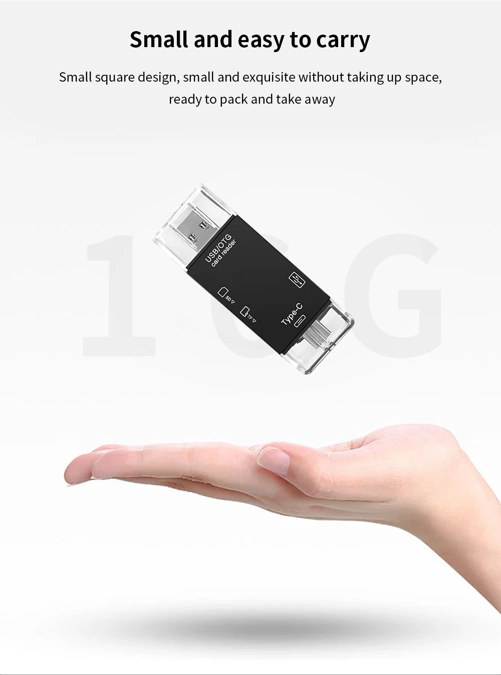 TISHRIC Type C Micro USB Adapter USB TF SD Card Reader USB-C Memory Card Adapter For Macbook Samsung Huawei XiaoMi Laptop Phone