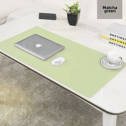 1 Pcs Large Size 60*30mm Office Desk Protector Mat PU Leather Waterproof Mouse Pad Desktop Keyboard Desk Pad Gaming Mousepad